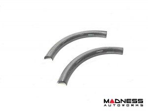 Alfa Romeo Stelvio Steering Wheel Trim - Carbon Fiber - Upper Cover - White Candy - Pre '20